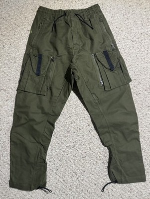NIKE ACG DEPLOY CARGO PANTS AQ3524-395 Small 2018 Green Errolson Hugh acronym