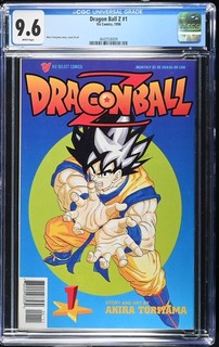 Dragon Ball Z #1 CGC 9.6 Incredible Book! 1998 Viz Comics 1st Printing Toriyama