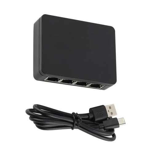 New 1 TO 4 Ways 1000Mbps RJ45 LAN Network Internet Ethernet Splitter Adapter