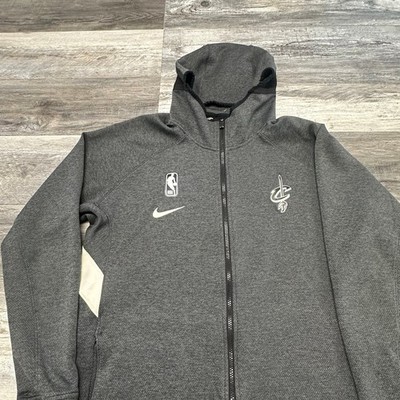 Nike NBA Cleveland Cavaliers Heather Gray Men XL Therma Flex Basketball Hoodie