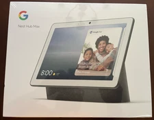 Google Nest Hub Max 10" Smart Display with Google Assistant - Charcoal