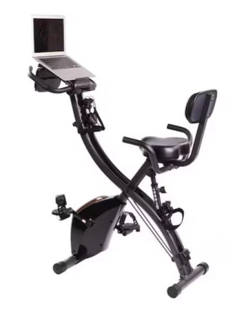 FITNATION Flex Bike Pro Desk Magnetic Upright Cycle Foldable Exercise BIKEDESKPL - Image 2 of 4