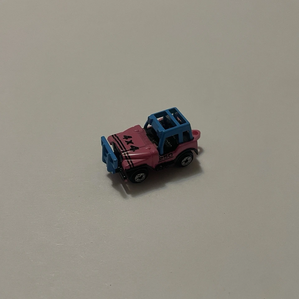 Micro Máquinas Galoob Jeep Ver 1 Rosa Teal 250 4x4 Coche de Juguete Coleccionable ENVÍO GRATUITO Foto 3 de 4