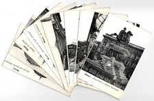Postcard 11 pieces, Milano 1902-1908, - La Cattedrala + 10 pieces Milano, unused