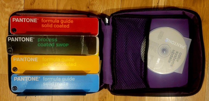 Pantone Ultimate Color Survival Kit w/ Software & 4 Color Formula Guide Swatches