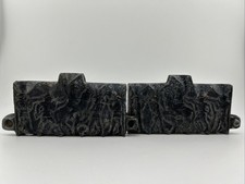 Vintage Lead/pewter Mold 5 Figures Horse  Soldiers B1 