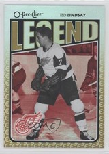 2009-10 O-Pee-Chee Legend Foil Rainbow Ted Lindsay #565 HOF 0a1