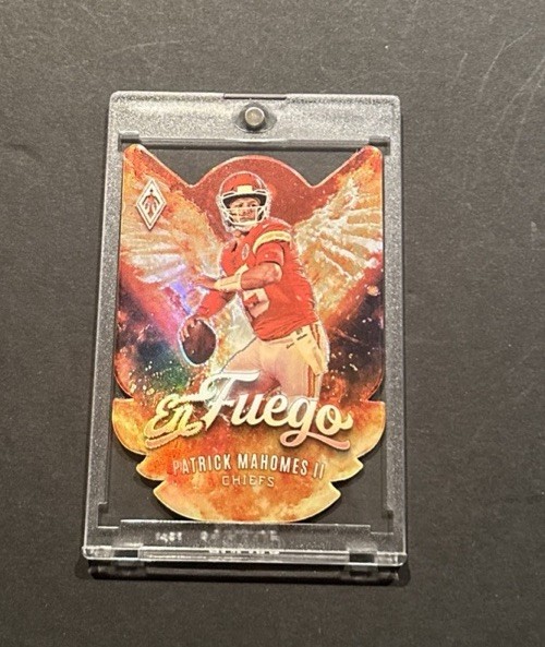 2022 PHOENIX PATRICK MAHOMES II EN FUEGO DIE-CUT SSP! CASE HIT!