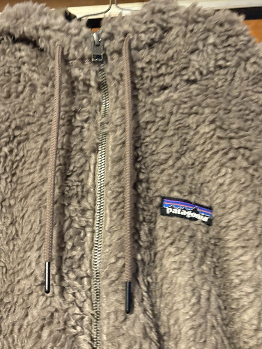 Patagonia Women's DUSTY MESA PARKA Long Fleece Jacket Furry Taupe