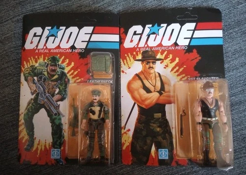 2024 Hasbro G.I. JOE Sgt Slaughter Leatherneck 3.75" Figure Lot Transformers X