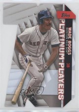 2021 Topps Topps Platinum Players Die-Cuts Wade Boggs #PDC-20 HOF 0z6h