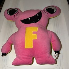 Alphabeasts Alphabet Letter Plush Monster Learning ABCs Pillow Ff