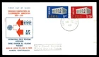 Mayfairstamps Ireland FDC 1969 dual Europa conference of European postal and tel