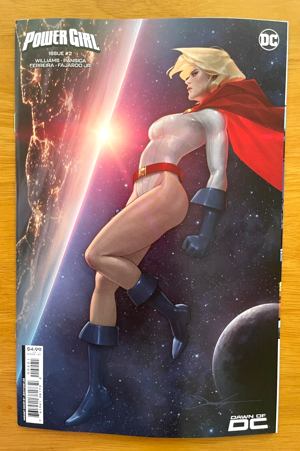 POWER GIRL #2 CVR B JEE HYUNG LEE VARIANT NM | eBay