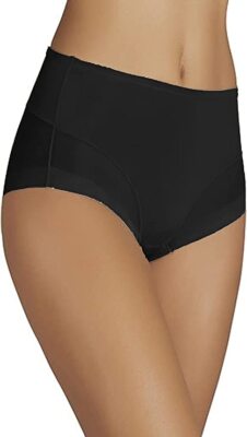 YSABEL MORA - Maxi Thong Effect Underwear, Women Black