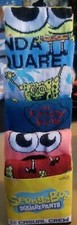 SPONGEBOB Squarepants Nickelodeon 6 Pair Casual Crew Socks Mens 8-12 Patrick NEW