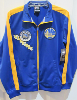 NWT GOLDEN STATE WARRIORS NBA Full Zip Track style Jacket UNK