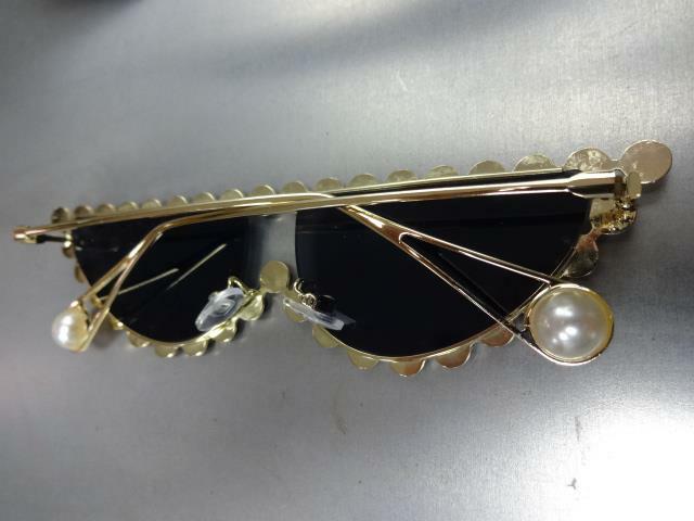 Occhiali Da Lettura Vintage Stile Cat Eye Con Cristalli Swarovski Neri Eleganti E Fatti E 644010