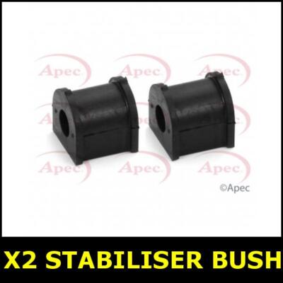 x2 Stabiliser Anti Roll Bar Bush Rear COROLLA II 1.3 1.4 1.6 2.0 97->02 Apec