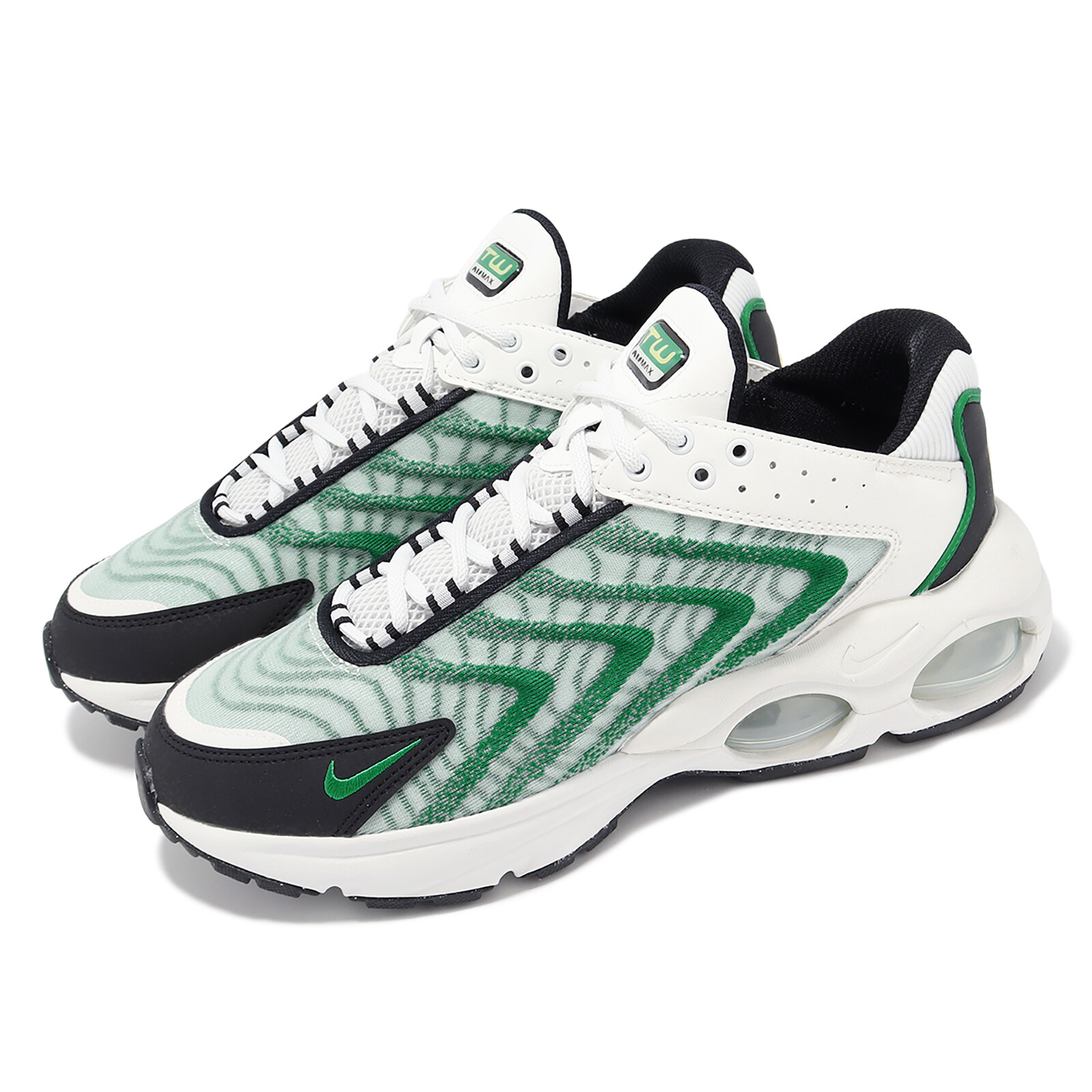 Мужская повседневная обувь Nike Air Max TW Summit White malachite Black Sneaker DQ3984-106