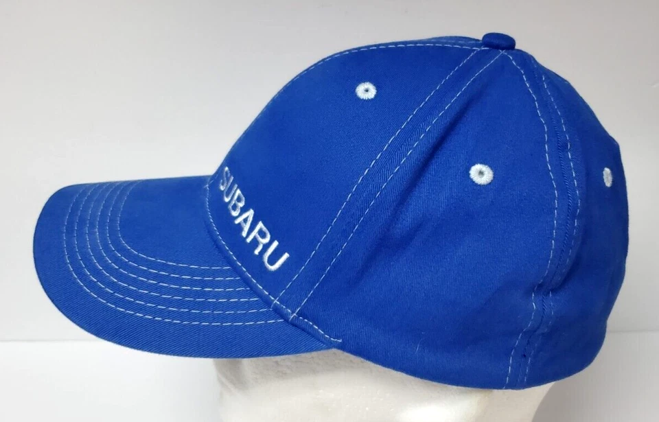 SUBARU Hat Cap Blue One Size Tek Flex Car Driver - Image 2 of 4