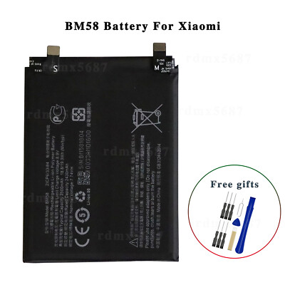 New Replacement Battery BM58 For Xiaomi 11T Pro 21081111RG 7.74V 2500mAh