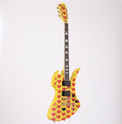 Burny MG-145S／イエローハート／FERNANDES／hideモデル イエローハート ギター Burny MG-145S hide FERNANDES/BURNY BURNY