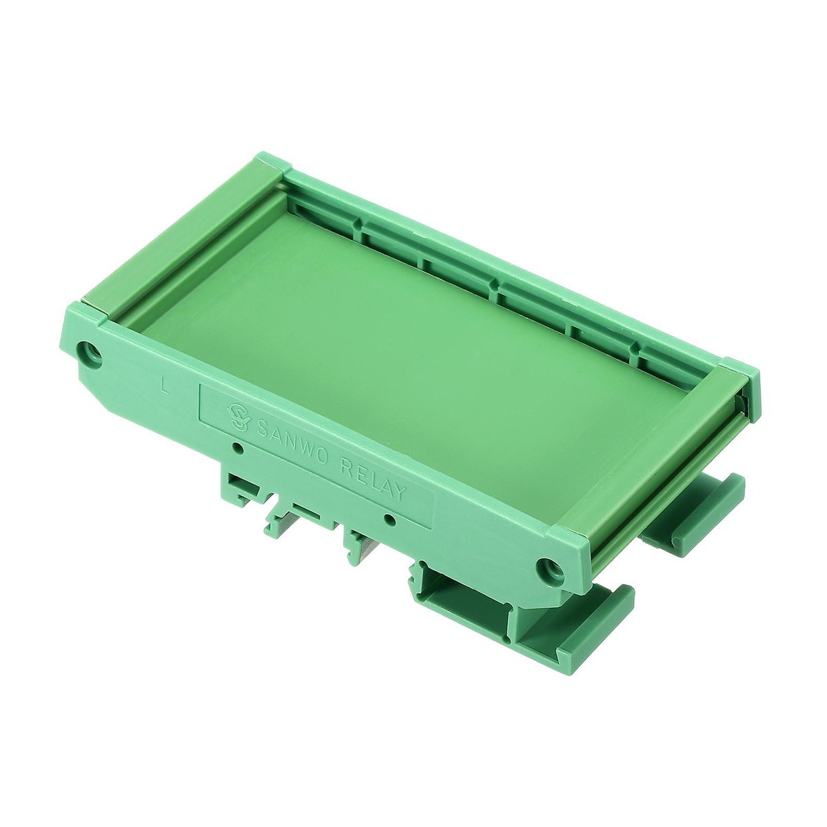 PCB DIN Rail Mount Carrier, Circuit Board Mounting Holder 90x50mm