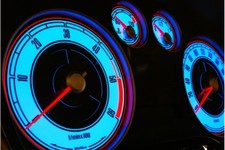 Ford Focus MK2 design 2 glow gauge plasma dials tachoscheibe glow shift indicato Ford Focus MK2 design 2 glow gauge plasma dials tachoscheibe glow shift indicato