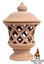 BISCOTTINI Lanterna Terracotta Portacandela Illuminazione Giardino Lanterne