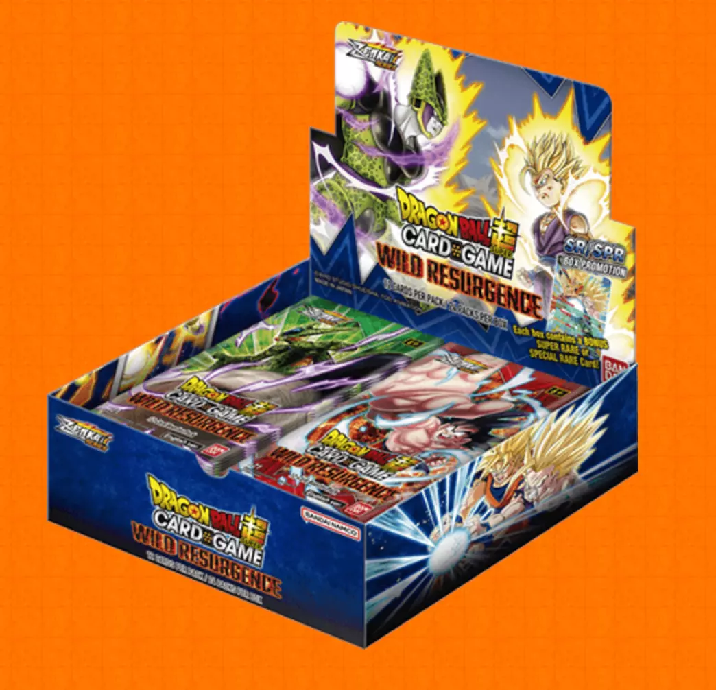 Dragon Ball Super Card Game Zenkai Series 04 Wild Resurgence Booster