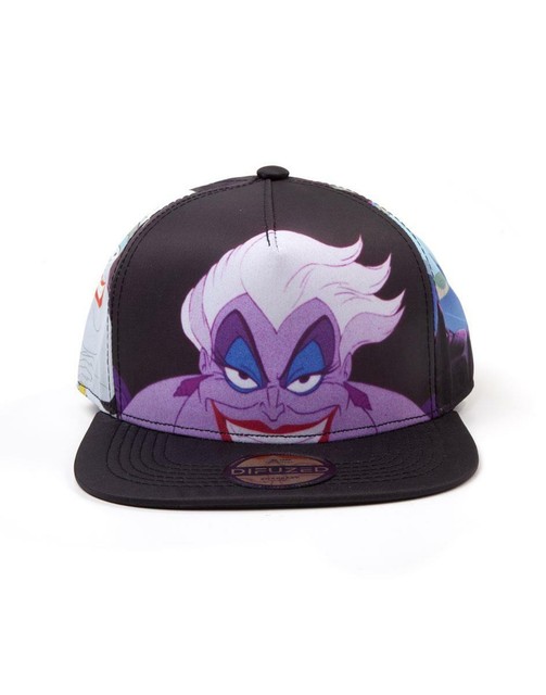 Little Mermaid Ursula AOP Snapback Cap 
