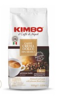 Kimbo Caffé Cremadolce 1 Kg Ganze Bohnen 100% Arabica