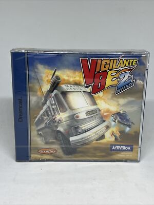 Vigilante 8 2nd Offense (Sega Dreamcast, 2000) Neu Sealed Super Rare Mint Pal Uk