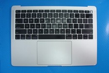 MacBook Air 13" A1932 Late 2018 Top Case Palmrest w/Battery Silver 661-12592