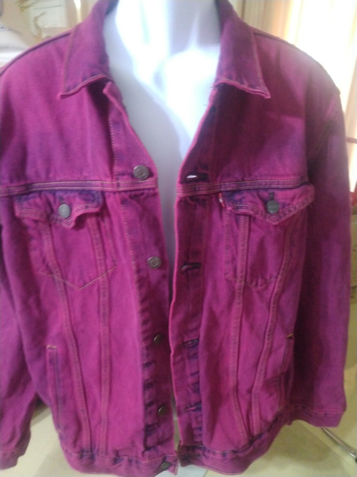 Vintage Levis Womens Purple Acid Wash 