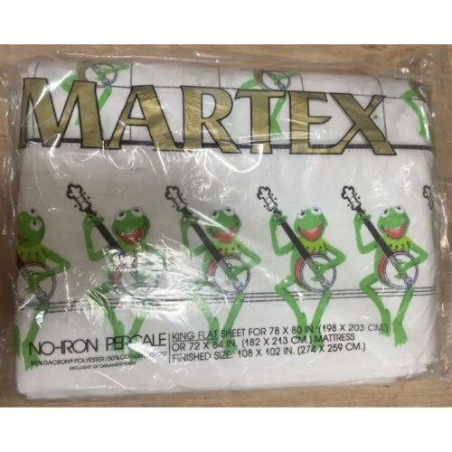 KERMIT SHEET!! DAMNGOOD ダムグッド Vintage Kermit Sheets Muppets Sesame Street New | eBay