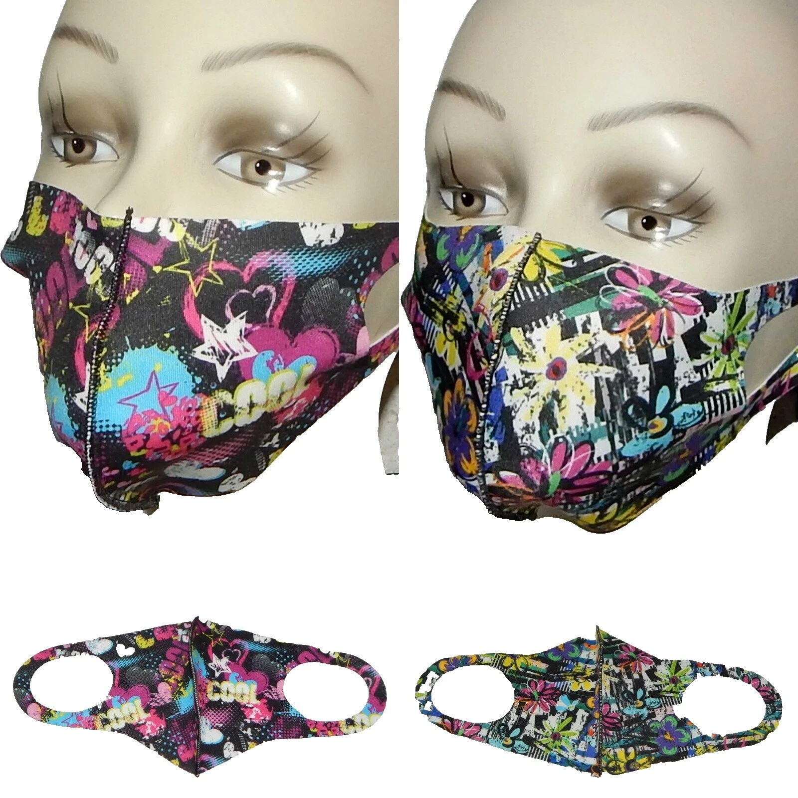 Poliéster 1980s máscaras y antifaces de Disfraz