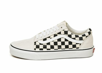 vans white and black checkered old skool