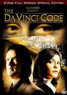 The DaVinci Code (DVD, 2006, 2-Disc Set, Full Screen Special Edition) NEW