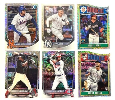 2025 Boman Chrome Mega Box Mojo Refractors 1-100 + BCP1-150 + ROY Favorites