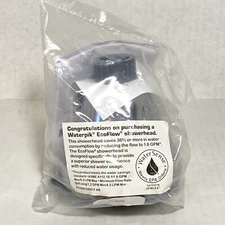 Waterpik EcoFlow Showerhead Chrome Head Only New Sealed Reduced Water Usage