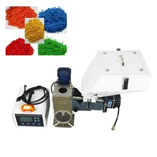 Single Head Color Plastic Masterbatch Screw Metering Mixing Machine 10L AC110V