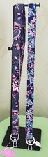 VERA BRADLEY WIDE LANYARD:FRENCH PAISLEY or FELICITY PAISLEY