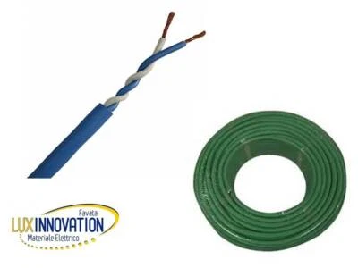 Cavo twistato 2x1 Videocitofono tipo URMET 1083/90 elvox bticino 336904 A METRO