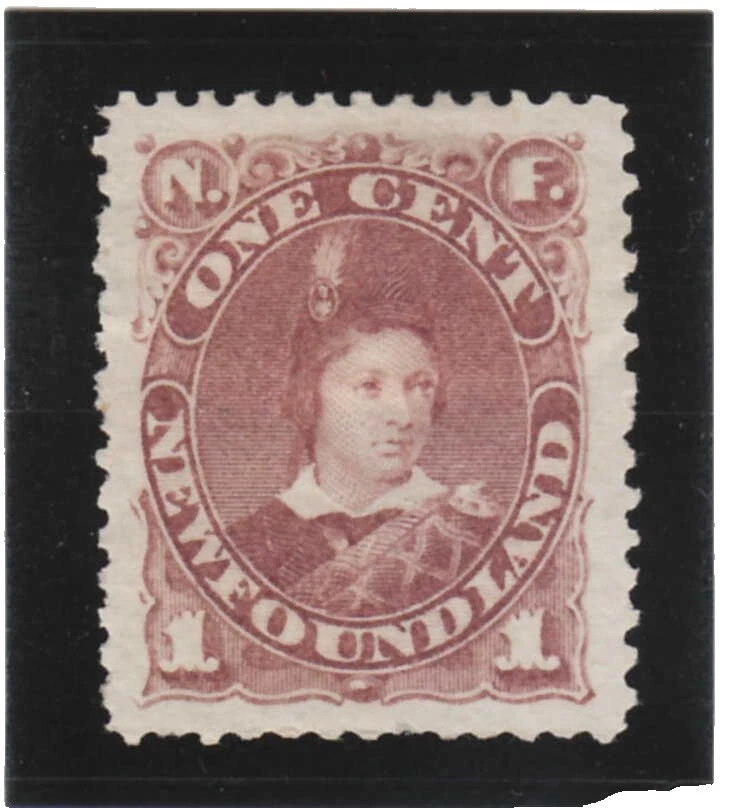 Mint Hinged Brown Canadian Stamps