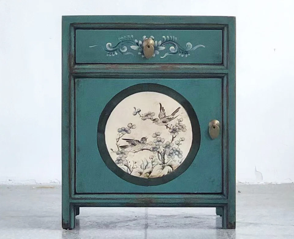 Kommode Schrank Nachttisch Asia Möbel Vintage orientalisch chinesisch asiatisch