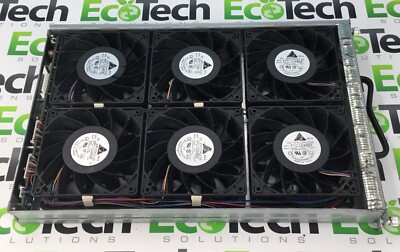 Delta Electronic DC BRUSHLESS FFC 1248DE FAN BANK W/6 Fans