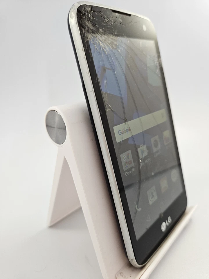 LG K4 2016 Blue Unlocked 8GB 1GB RAM 4.5" Android Smartphone Cracked - Image 3 of 4