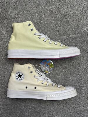 Converse Chuck 70 Hi x Chinatown Market White UV Color Changing Mens  Sneakers 10 | eBay
